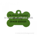 Tag Printed,Green Color Tag,Pet Tag